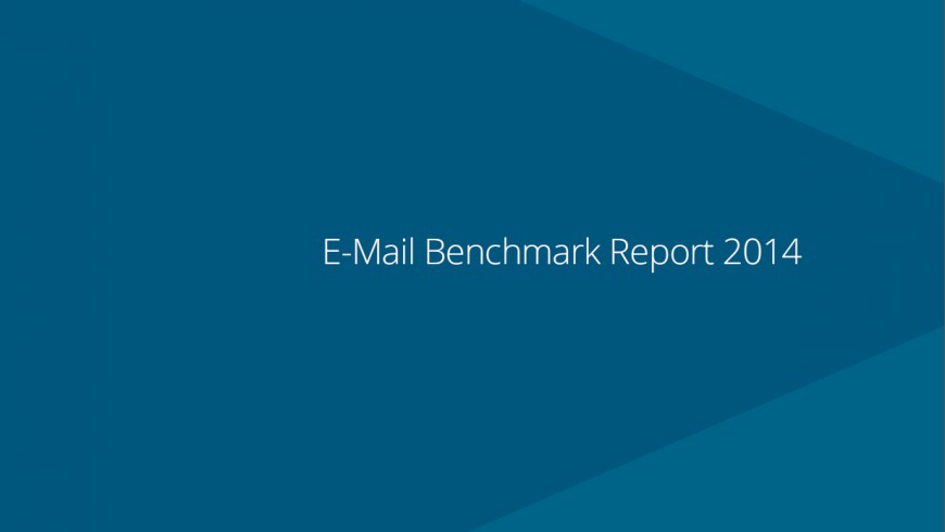 Der E-Mail Benchmark Report 2014