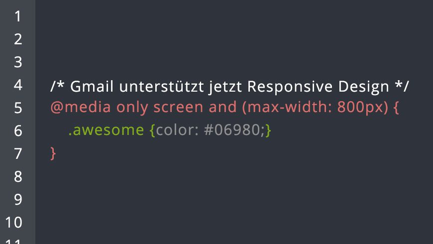 Gmail unterstützt jetzt Responsive Design