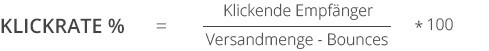 Klickrate - Kennzahlen im E-Mail-Marketing
