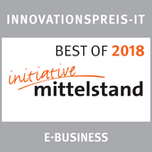 INNOVATIONSPREIS-IT Best Of 2018 Initiative Mittelstand E-BUSINESS
